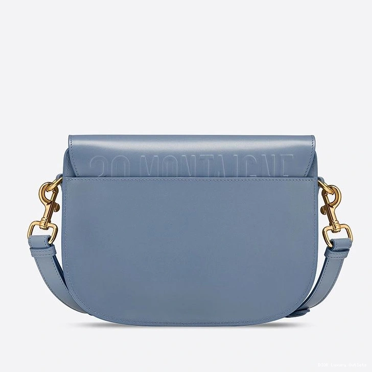 Cheap Sky Blue Bobby Bag Calfskin Dior Medium Box 0814 Luxury